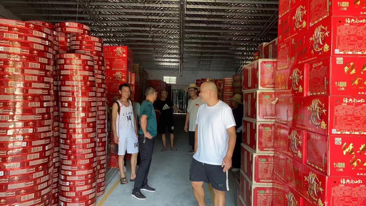 永兴县高亭司镇：开展烟花爆竹企业复工复产安全检查