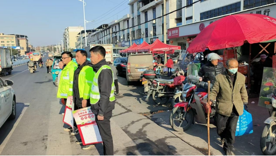 永兴县高亭司镇：站好交通执勤岗，道路保畅迎春节