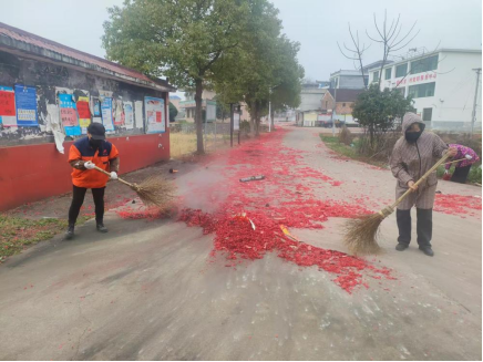 节后大扫除！高亭司镇焕新颜