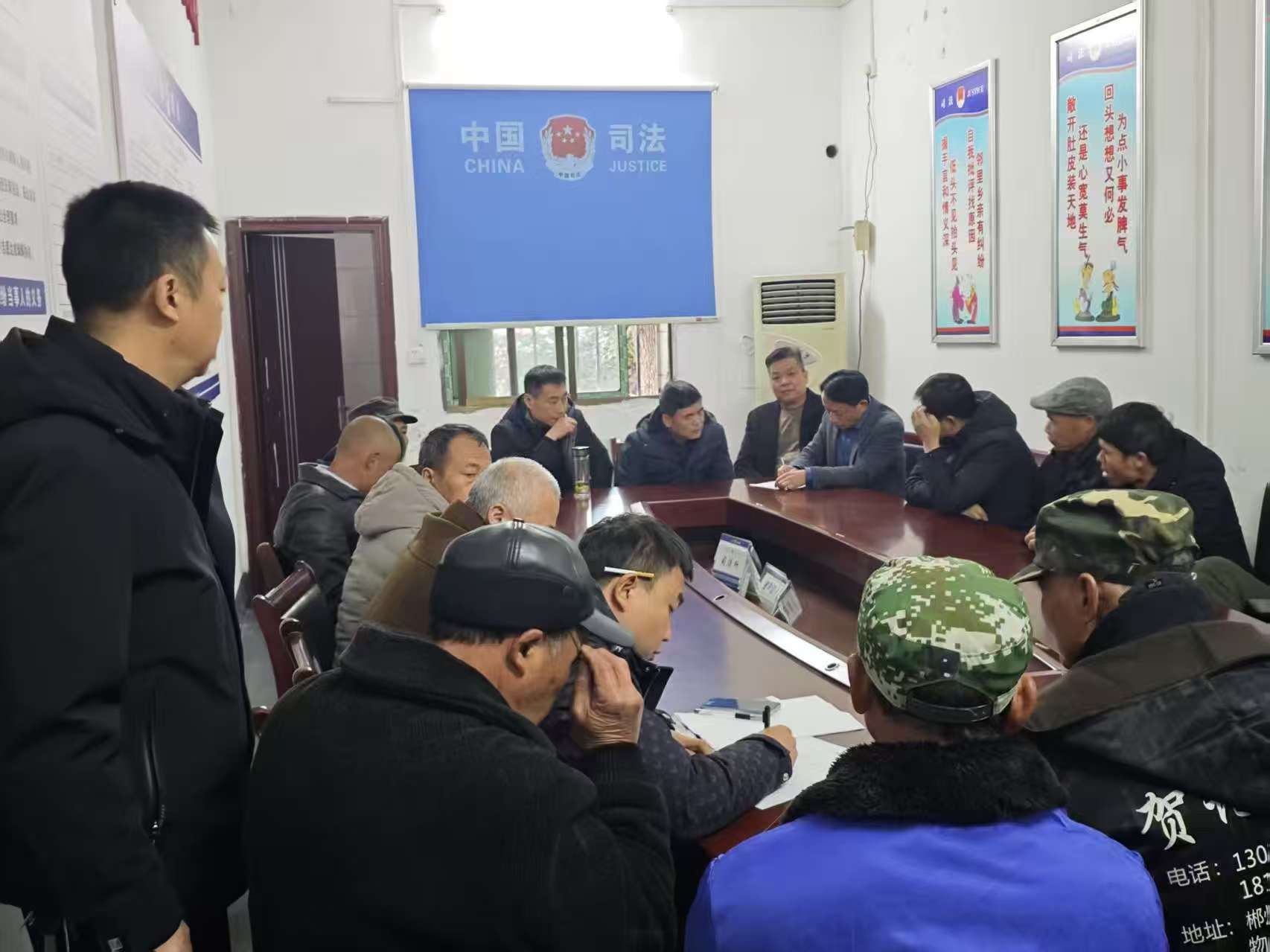 永兴县高亭司镇：“下访”解民忧 矛盾化萌芽