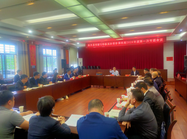 永兴县党建引领基层治理协调机制2026年第一次专题会议召开